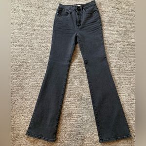 Madewell skinny flare jeans, size 27